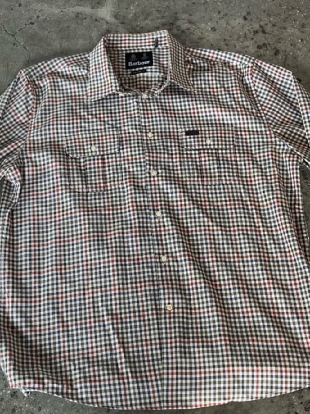 Barbour Foss Regular Check Shirt 2XL